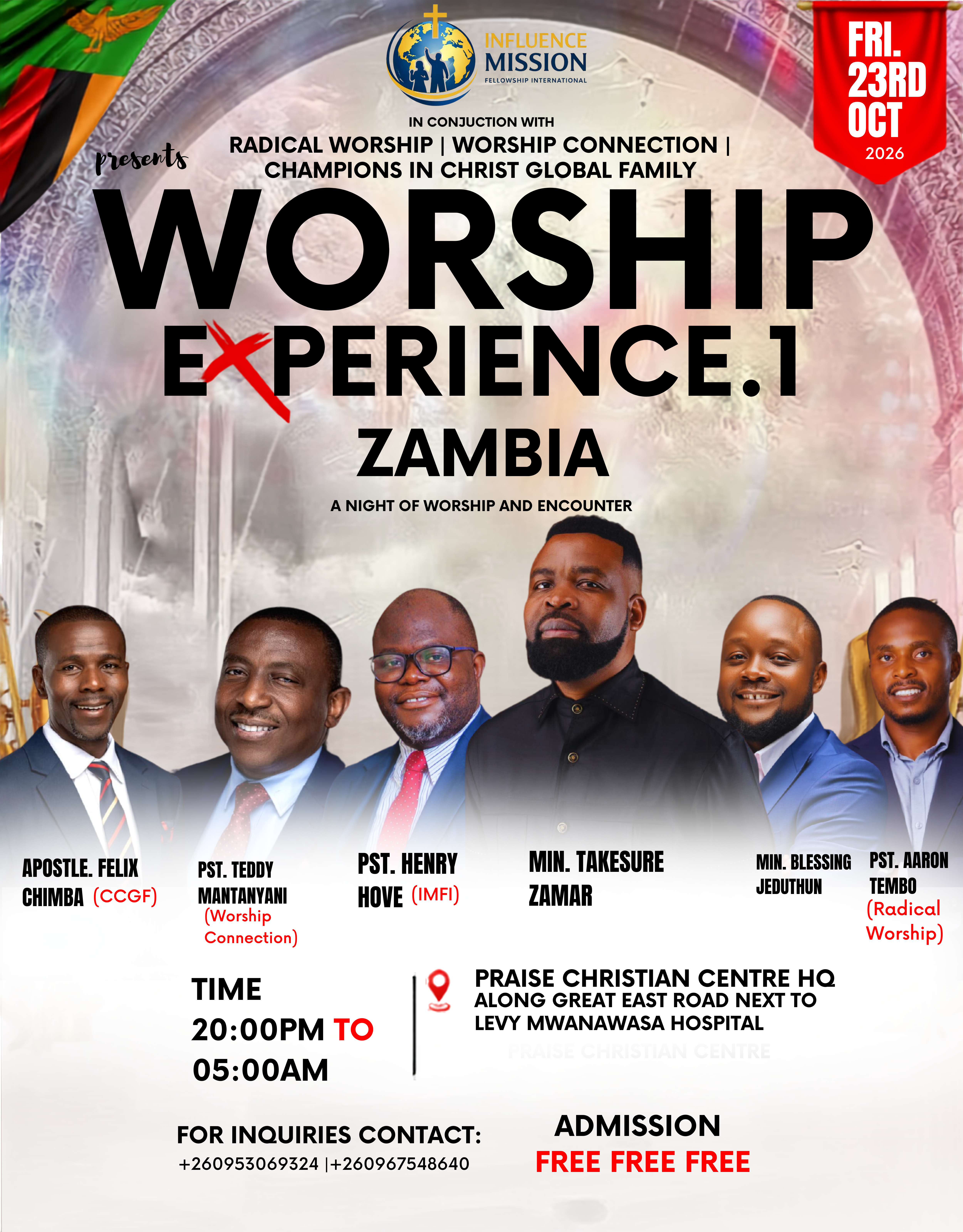 IMFI event flyer